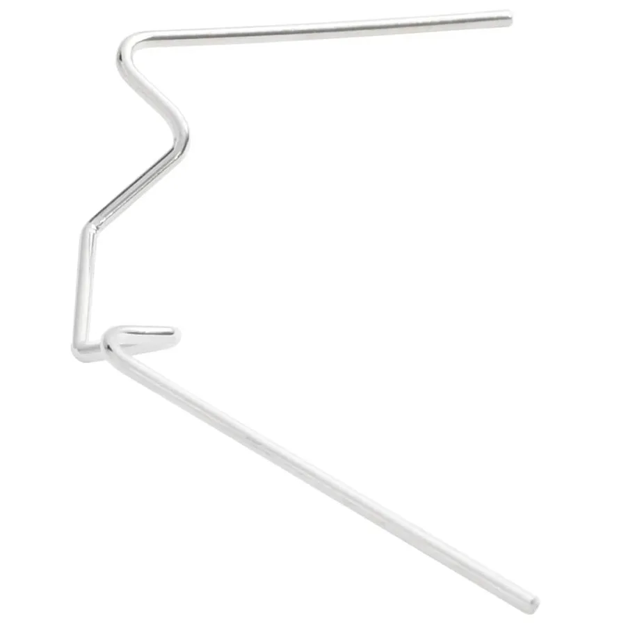 Clips pour serre 50 pcs type W acier galvanisé - 6