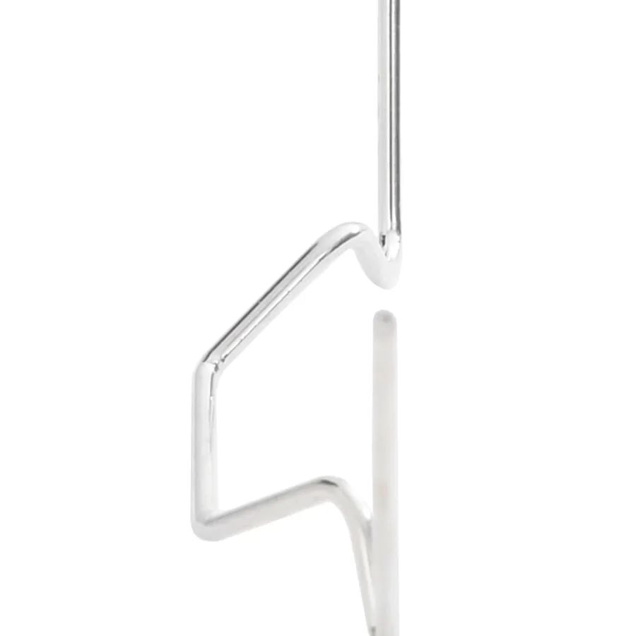 Clips pour serre 50 pcs type W acier galvanisé - 8