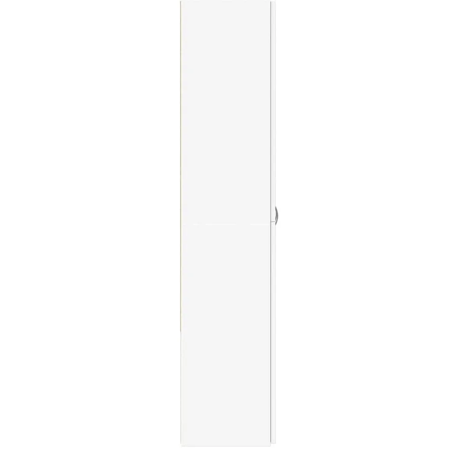 Armoire de classement blanc 60x32x153 cm bois d'ingénierie - 5