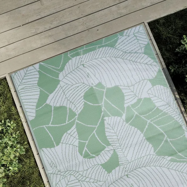 Tapis d'extérieur ARAKIL vert 120 x 180 cm PP