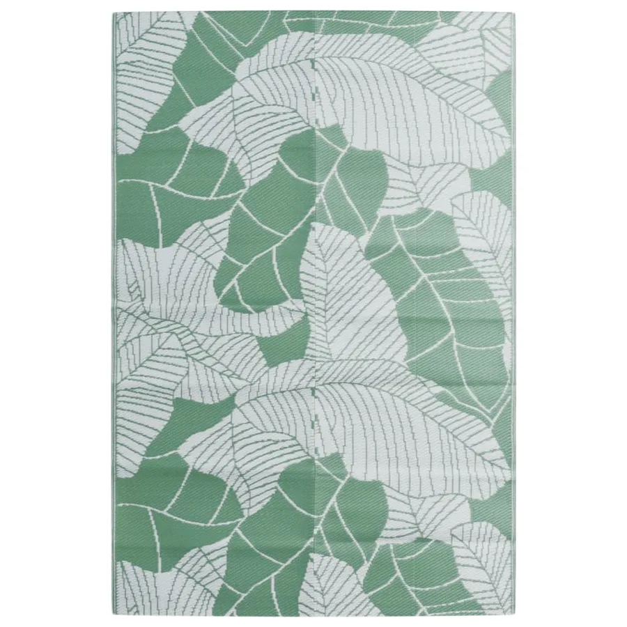 Tapis d'extérieur ARAKIL vert 120 x 180 cm PP - 2