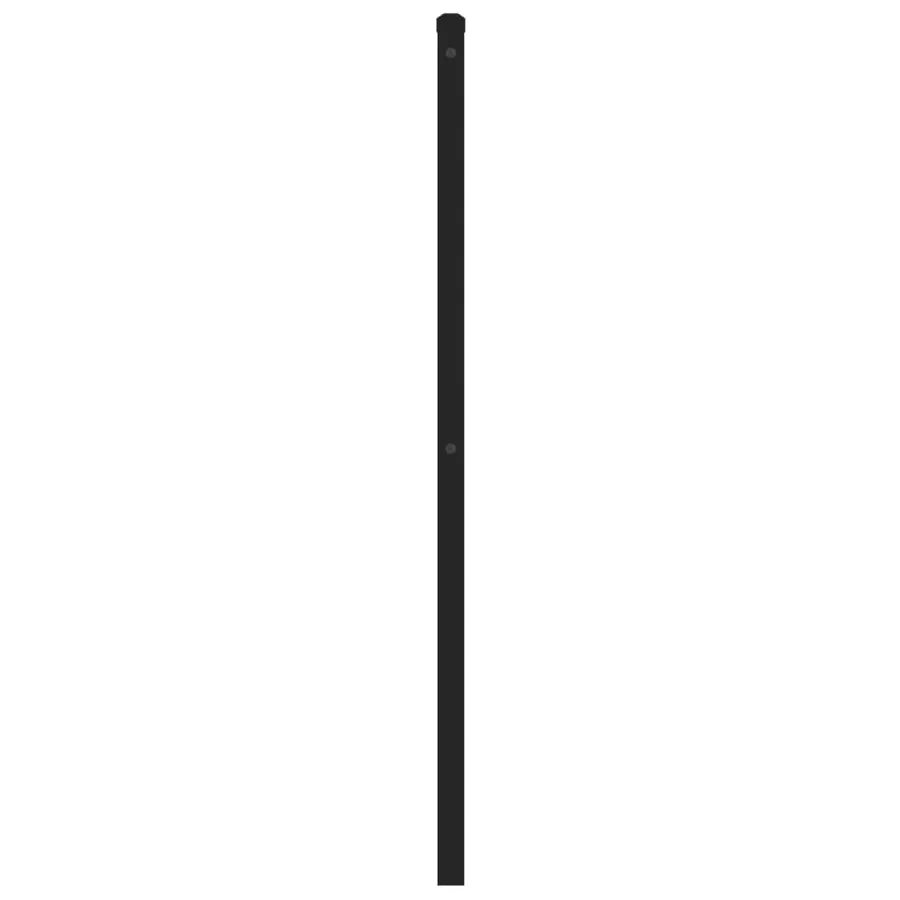 Tête de lit de remplacement métal noir 150 cm - 5