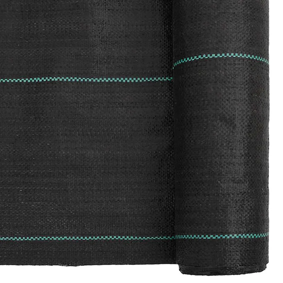 Membrane anti-mauvaises herbes noir 1,5x25 m PP - 6