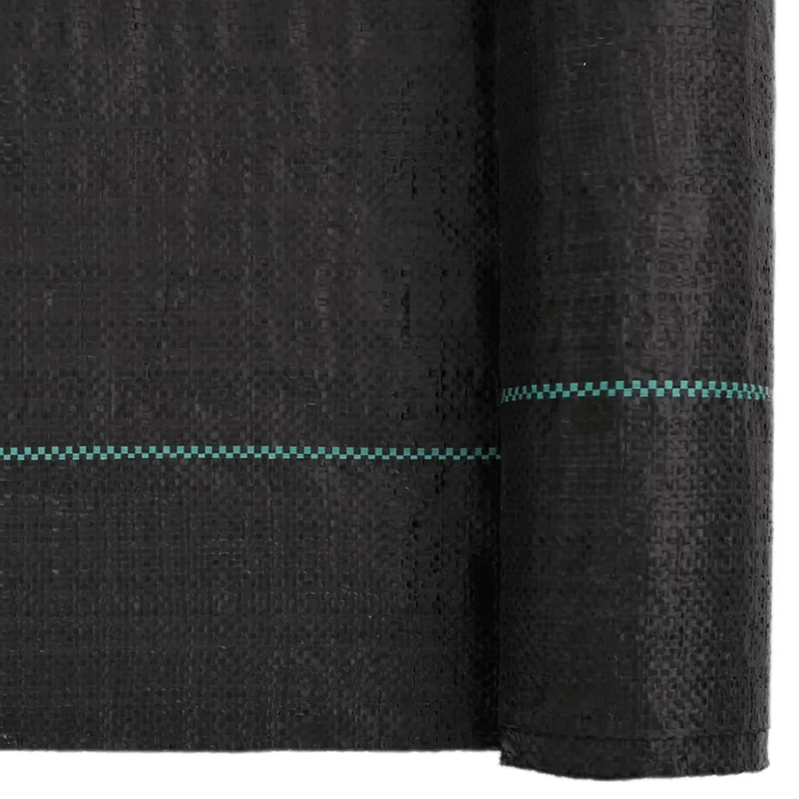 Membrane anti-mauvaises herbes noir 2x10 m PP - 6