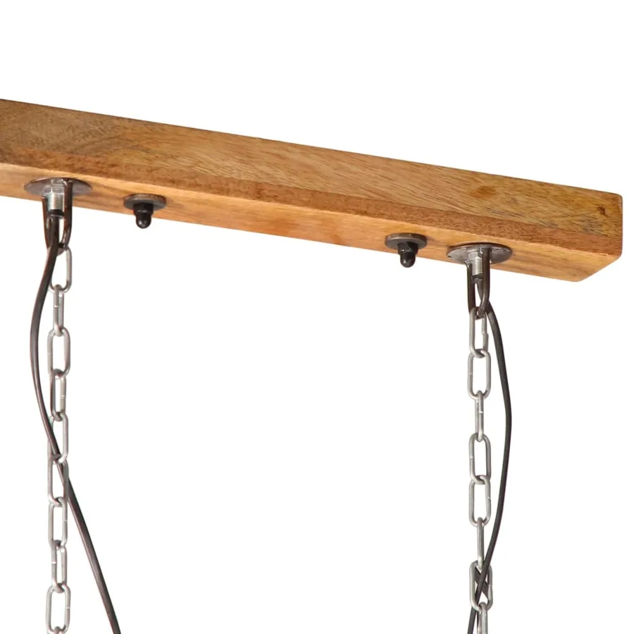 Lampe suspendue 25 W bleu délavé 85x28x109 cm E27 - 5