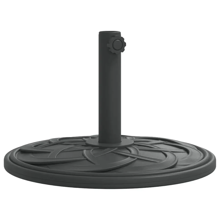 Base de parasol pour mâts Ø38 / 48 mm 12 kg rond - 2
