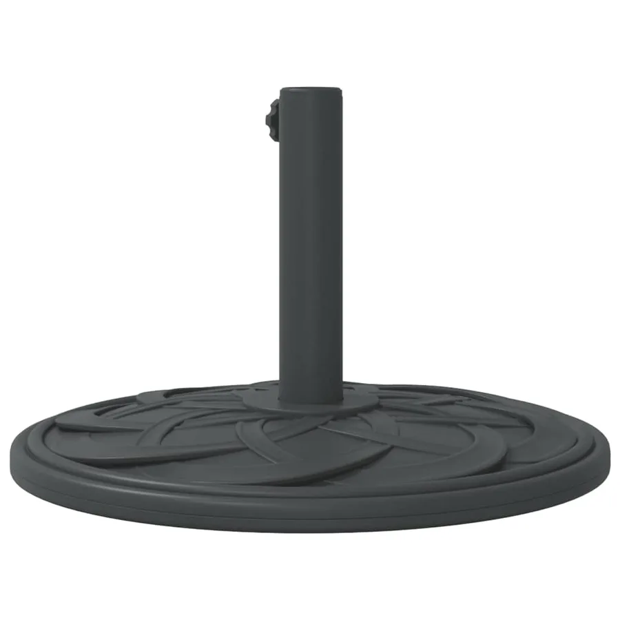 Base de parasol pour mâts Ø38 / 48 mm 12 kg rond - 6
