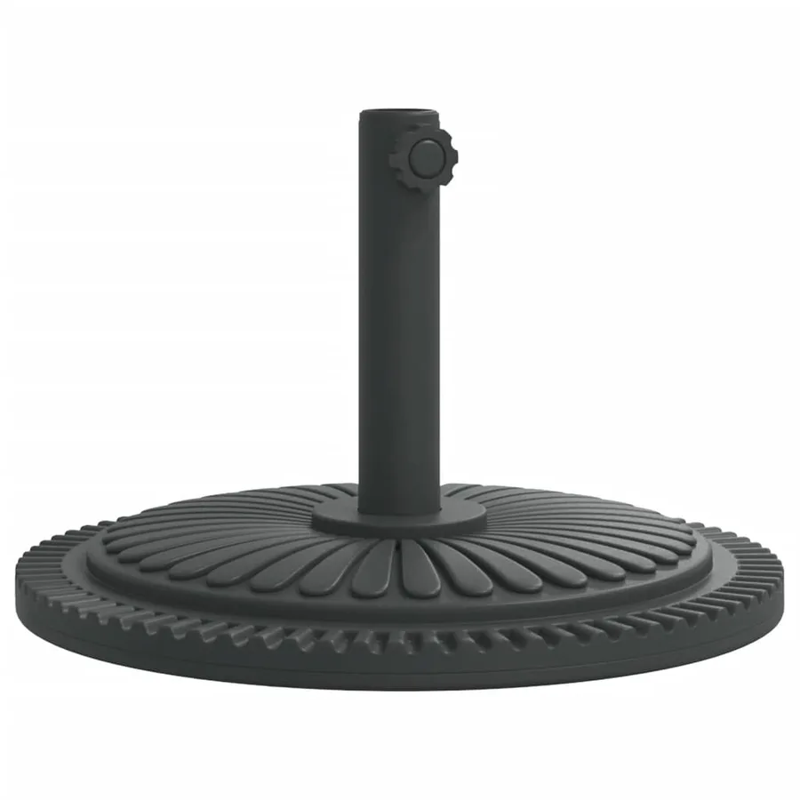 Base de parasol pour mâts Ø38 / 48 mm 12 kg rond - 2