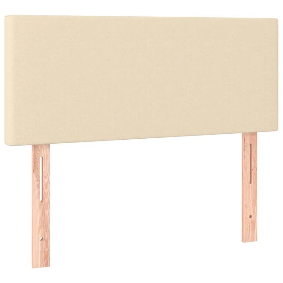 Tête de lit Crème 80x5x78/88 cm Tissu - 2