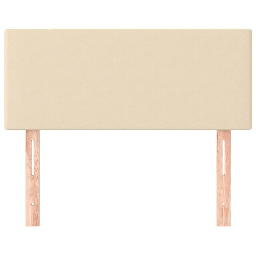 Tête de lit Crème 80x5x78/88 cm Tissu - 3