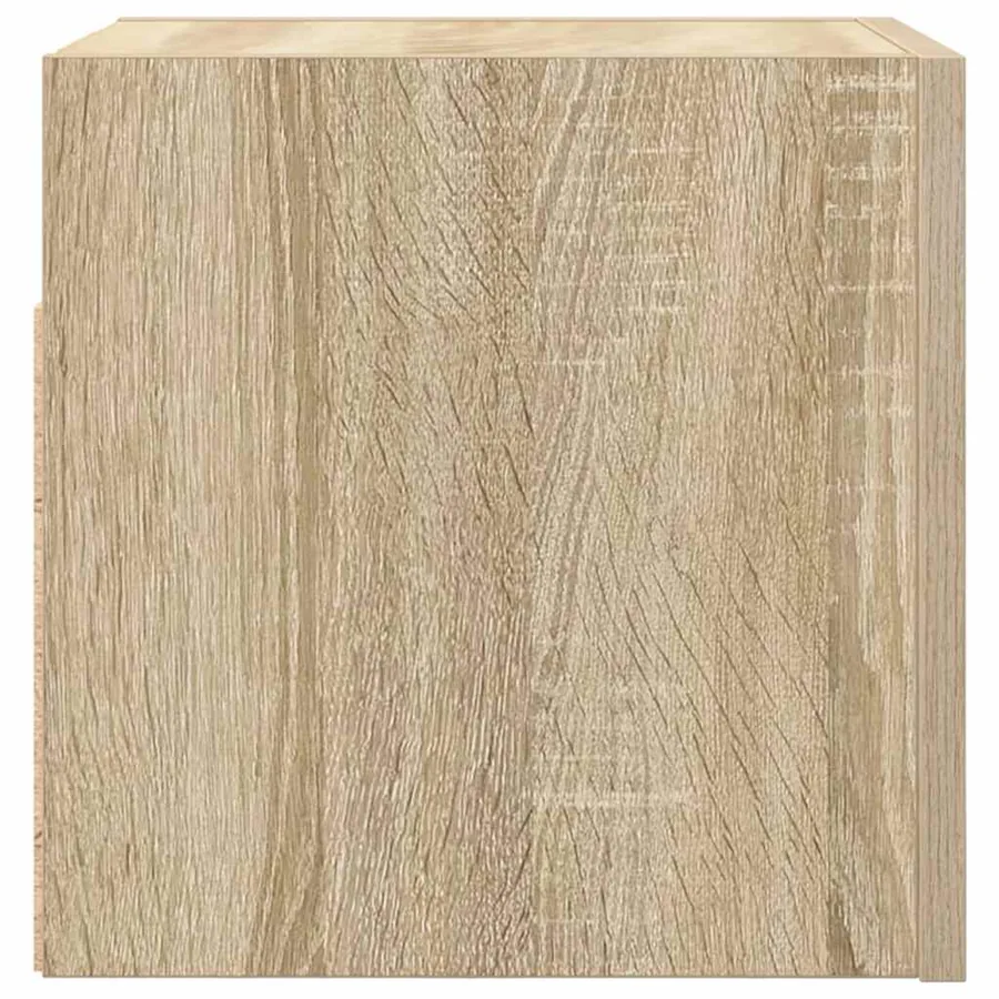 Meubles TV muraux 4 pcs Chêne sonoma 30,5x30x30 cm - 5