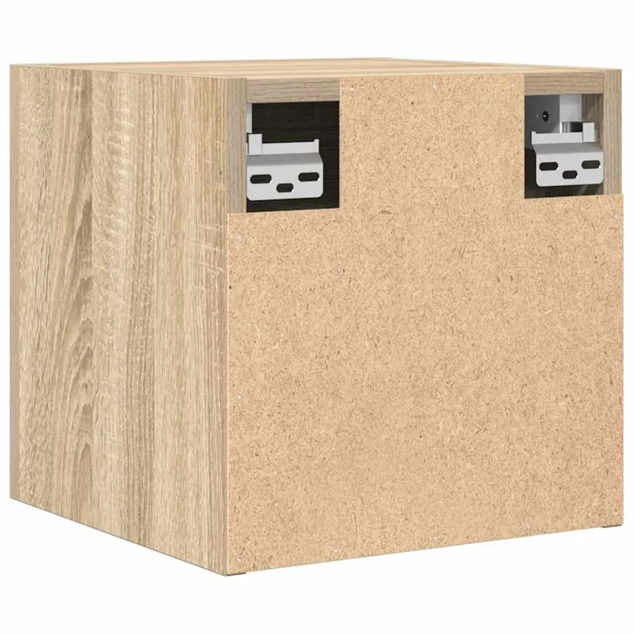Meubles TV muraux 4 pcs Chêne sonoma 30,5x30x30 cm - 6