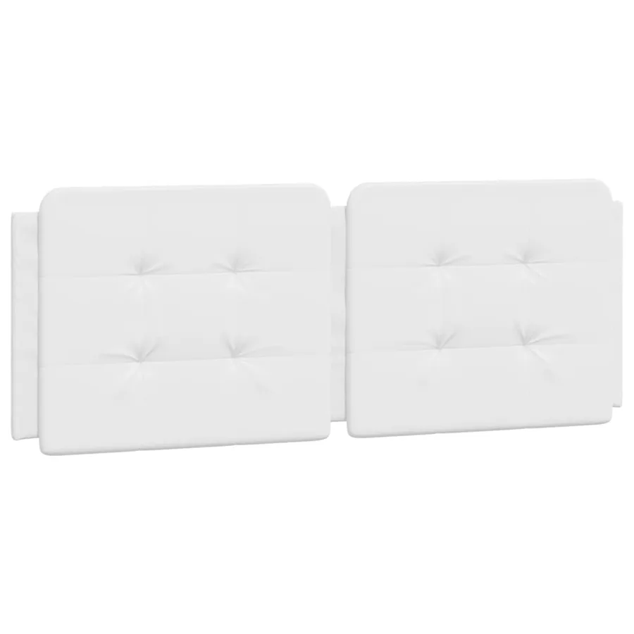 Coussin de tête de lit Zadar blanc 120 cm similicuir - 2