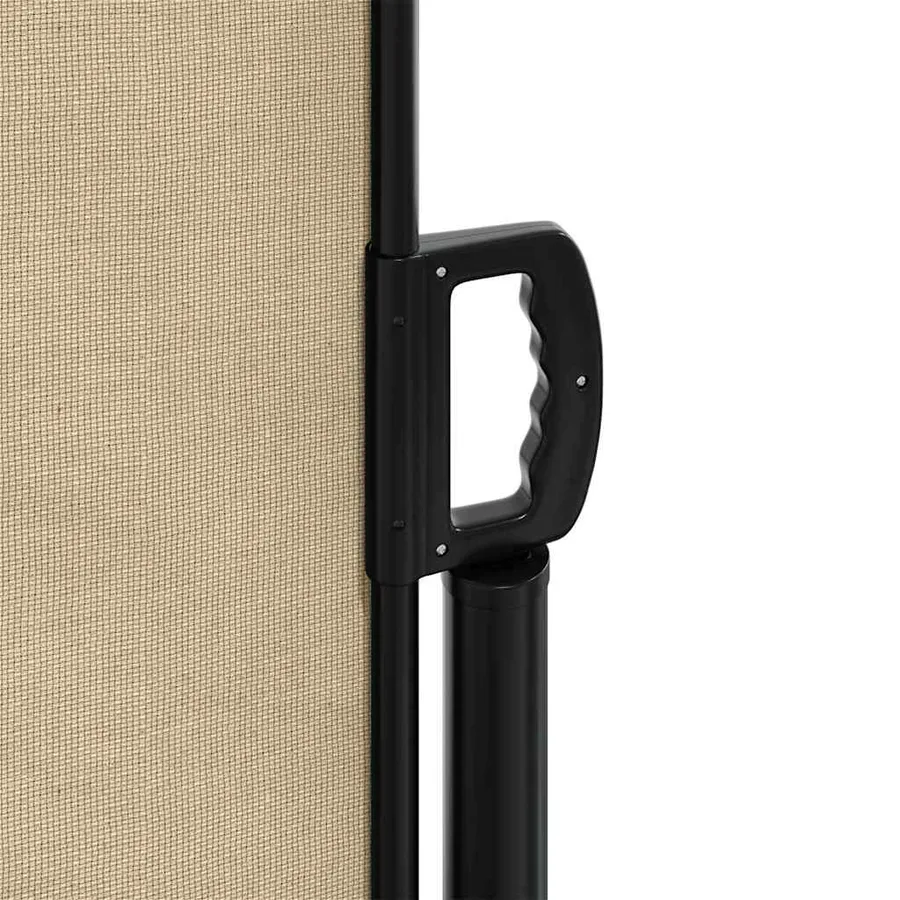 Auvent latéral rétractable beige 200x600 cm - 8