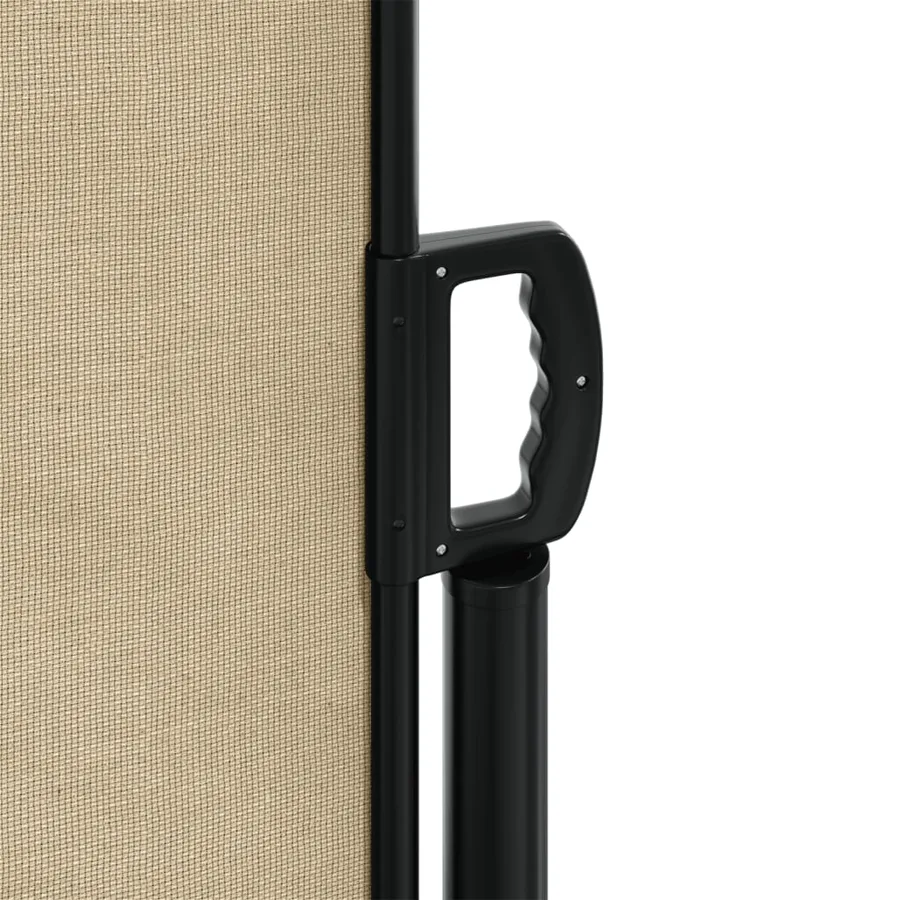 Auvent latéral rétractable beige 140x1200 cm - 8