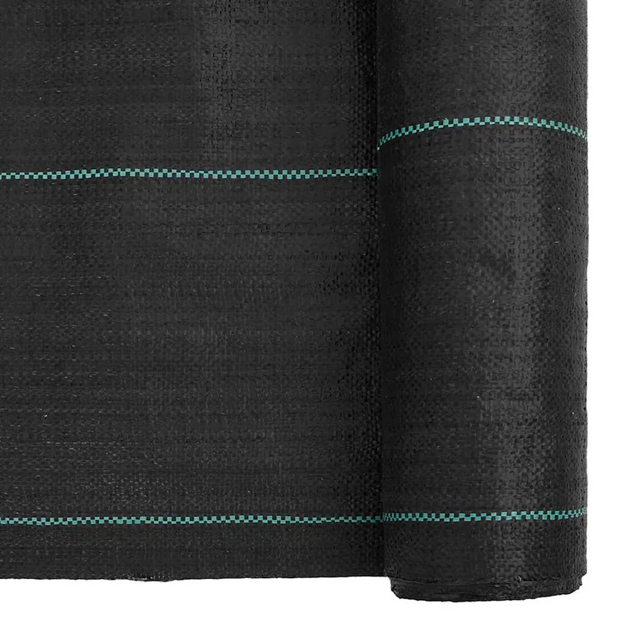 Membrane anti-mauvaises herbes noir 1,5x200 m PP - 6