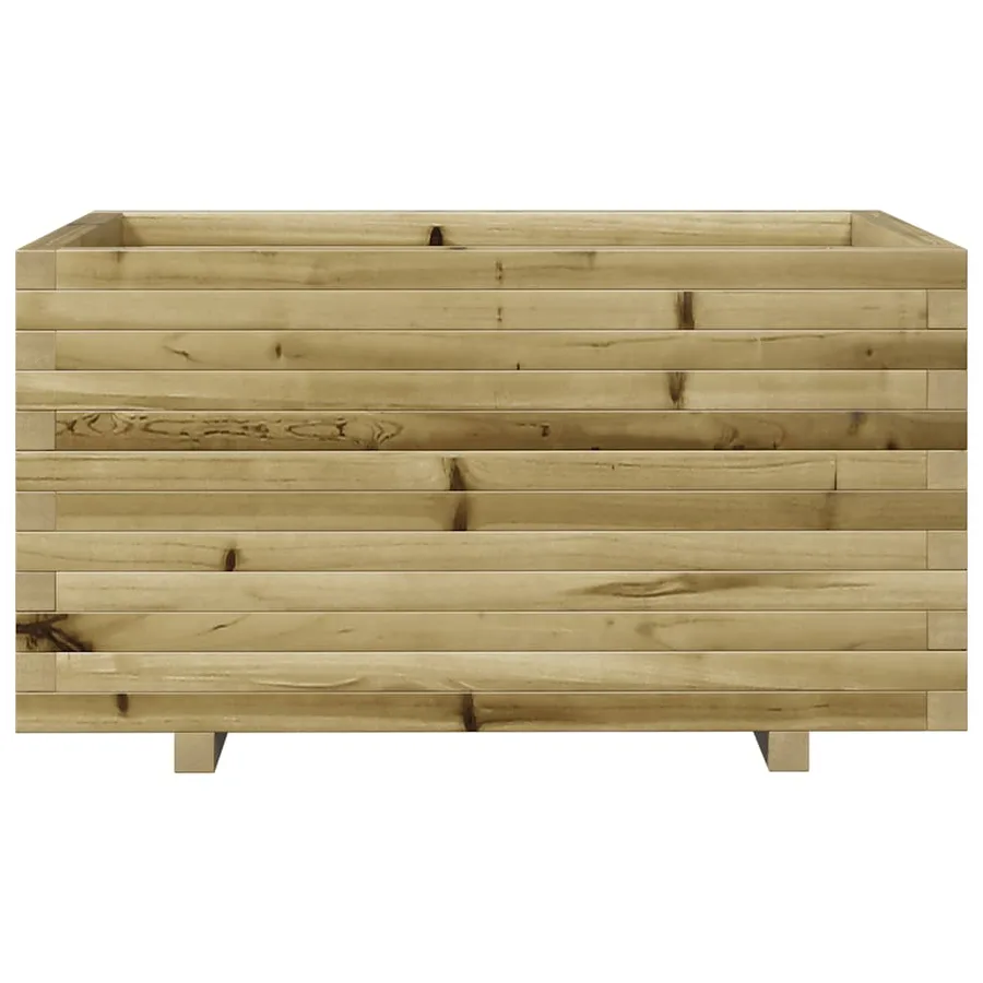Jardinière 90x60x49,5 cm bois de pin imprégné - 5