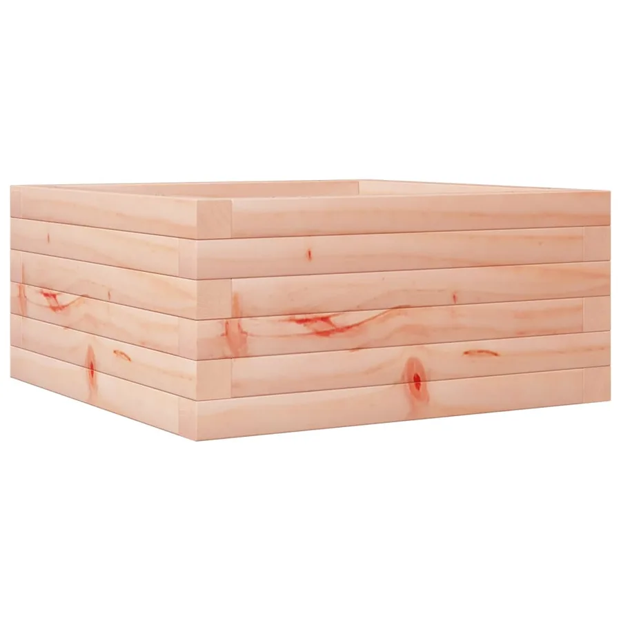 Jardinière 50x50x23 cm bois massif douglas - 7