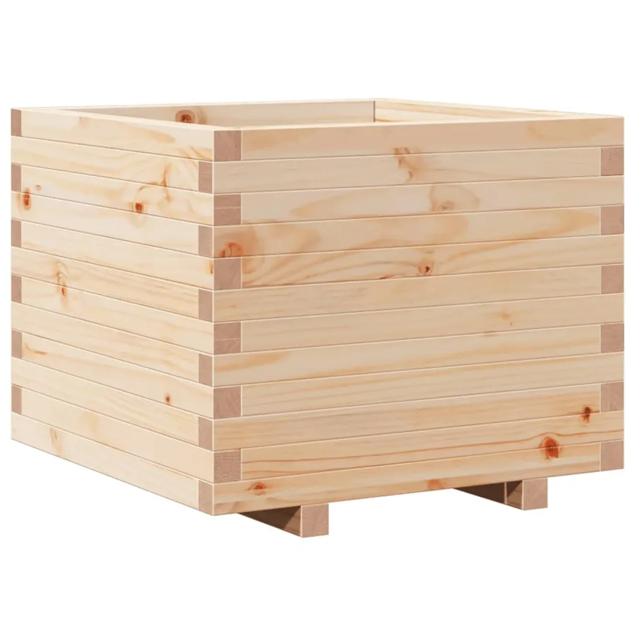 Jardinière 60x60x49,5 cm bois de pin massif - 7