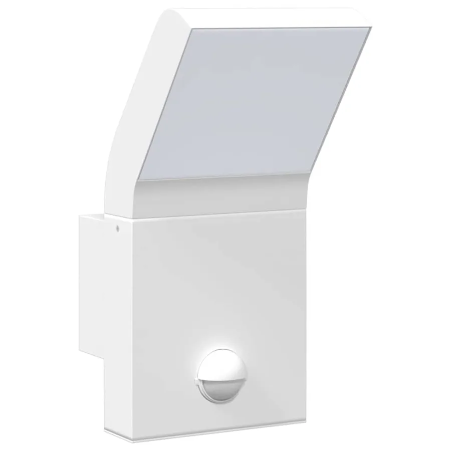 Appliques murales LED d'extérieur avec capteurs 2 pcs blanc - 4