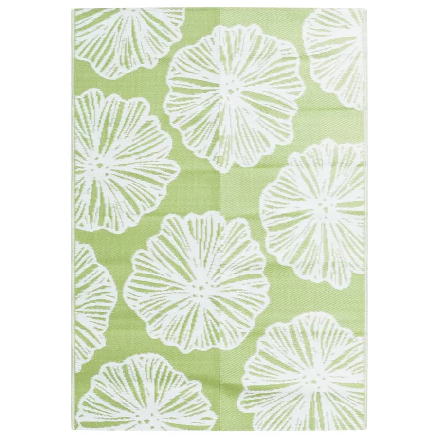 Tapis d'extérieur ARAKIL vert 140 x 200 cm PP - 2