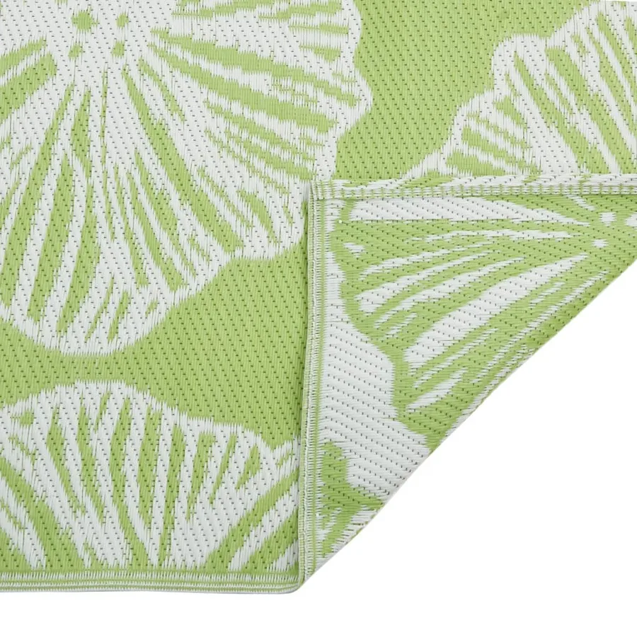 Tapis d'extérieur ARAKIL vert 140 x 200 cm PP - 5