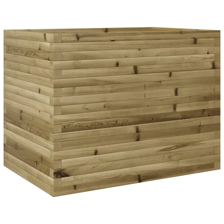 Jardinière 90x60x68,5 cm bois de pin imprégné - 2