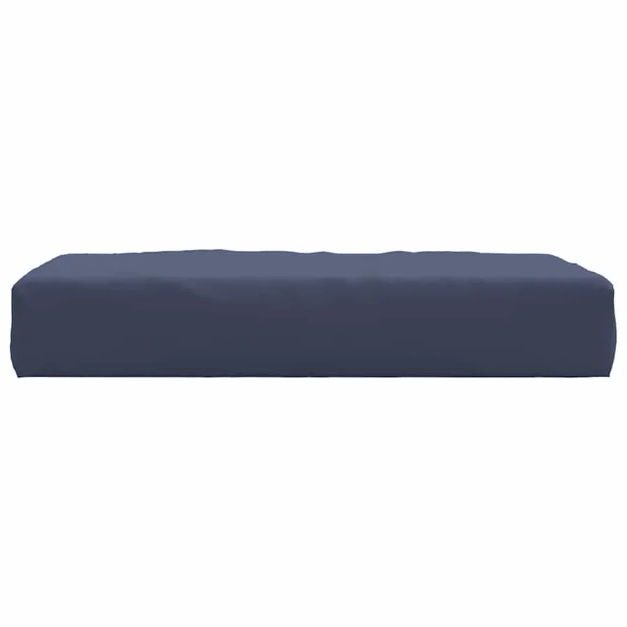 Coussin de palette bleu marine 60x60x9,5 cm tissu oxford - 4
