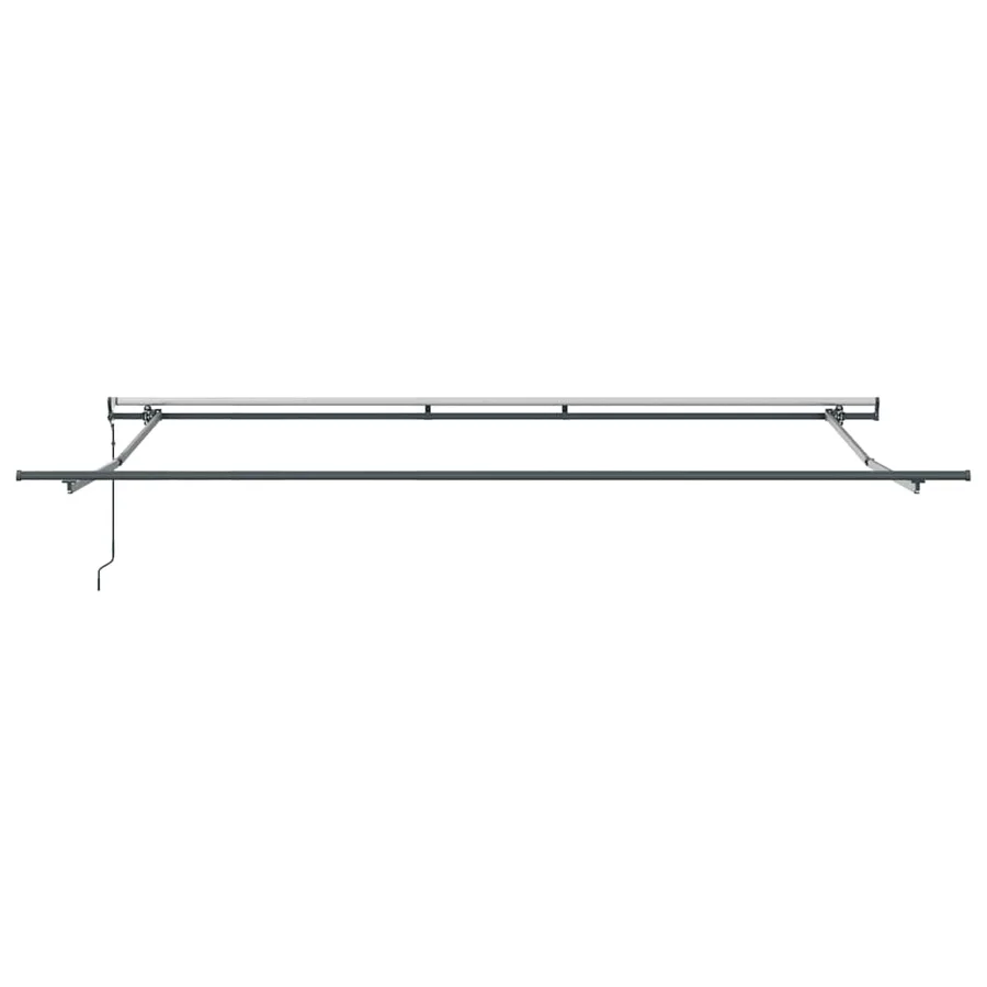Auvent rétractable automatique anthracite et blanc 500x300 cm - 7