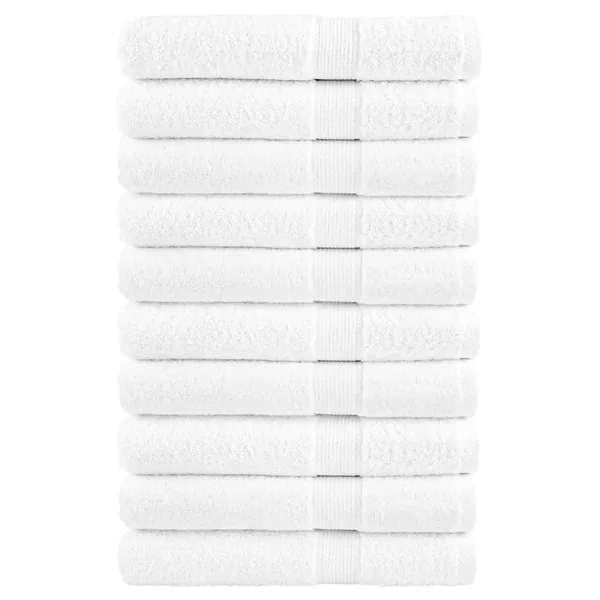 Serviettes de sauna de qualité supérieure SOLUND 10 pcs blanc