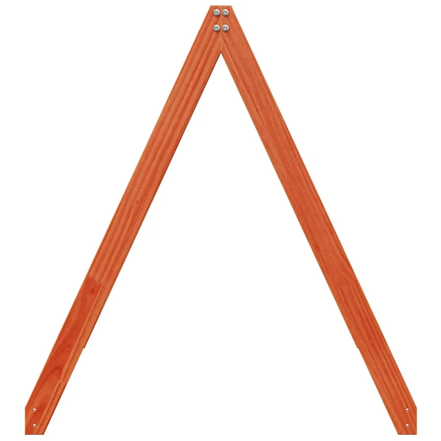 Toit de lit pour enfants 199x95,5x88 cm bois de pin massif - 5