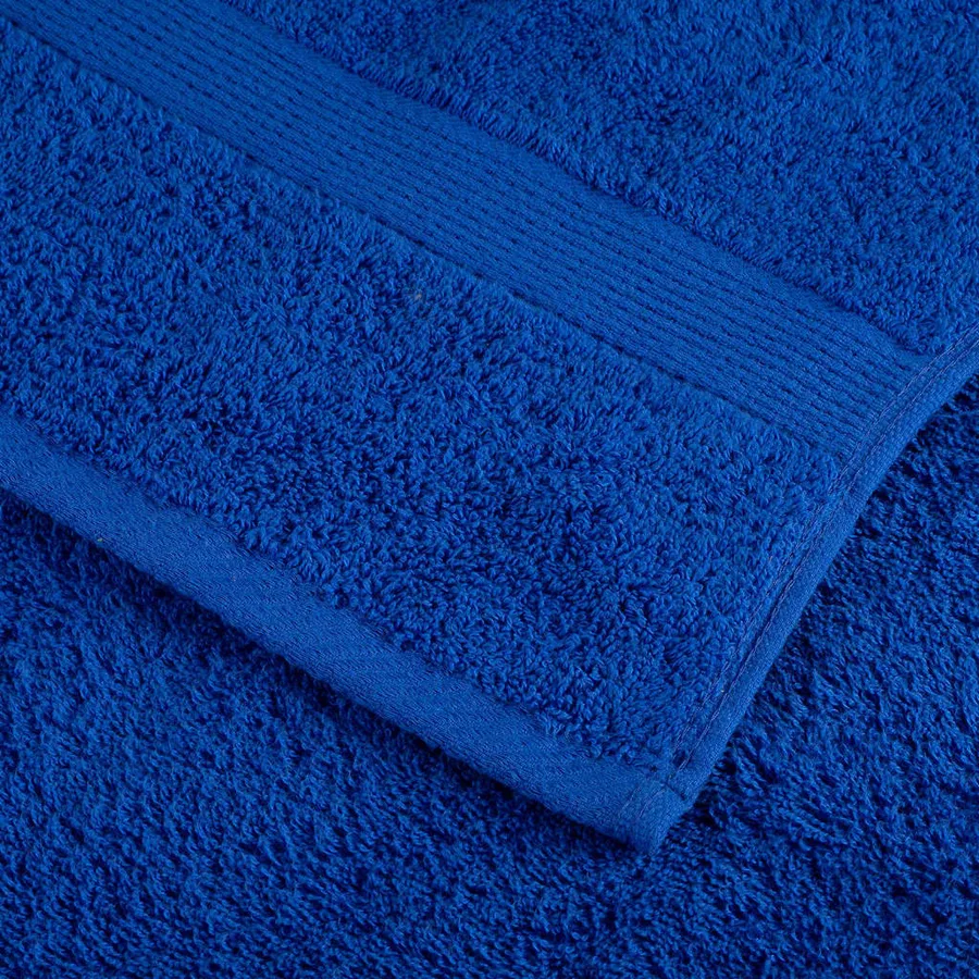 Serviettes de douche de qualité supérieure SOLUND 10 pcs bleu - 5