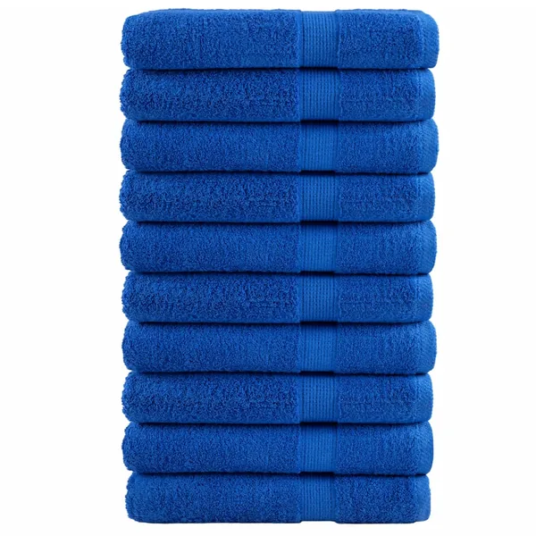 Serviettes de qualité supérieure SOLUND 10 pcs bleu 600 g/m²