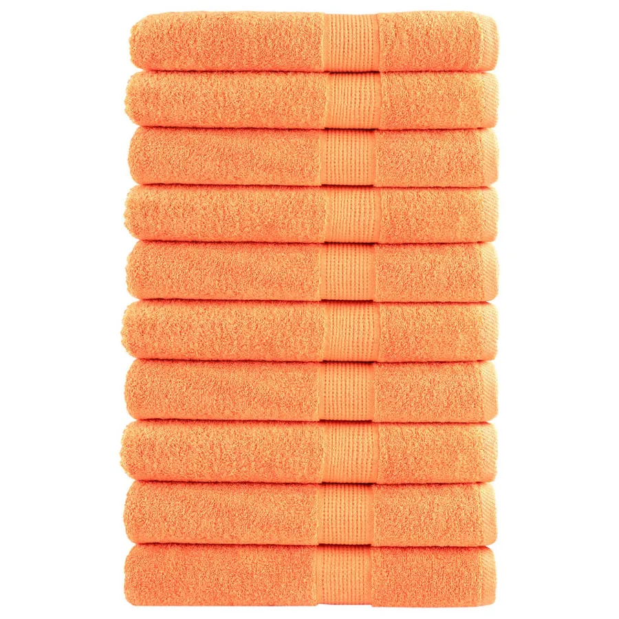 Serviettes de qualité supérieure SOLUND 10 pcs orange 600 g/m²