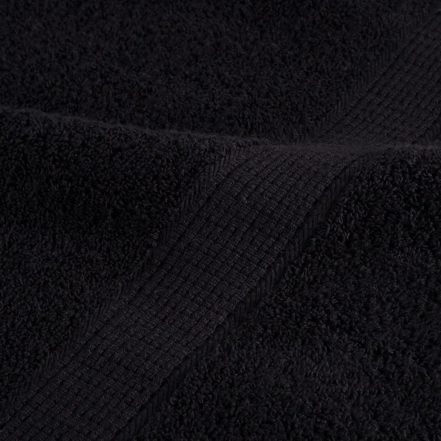 Serviettes de douche de qualité supérieure SOLUND 4 pcs noir - 7