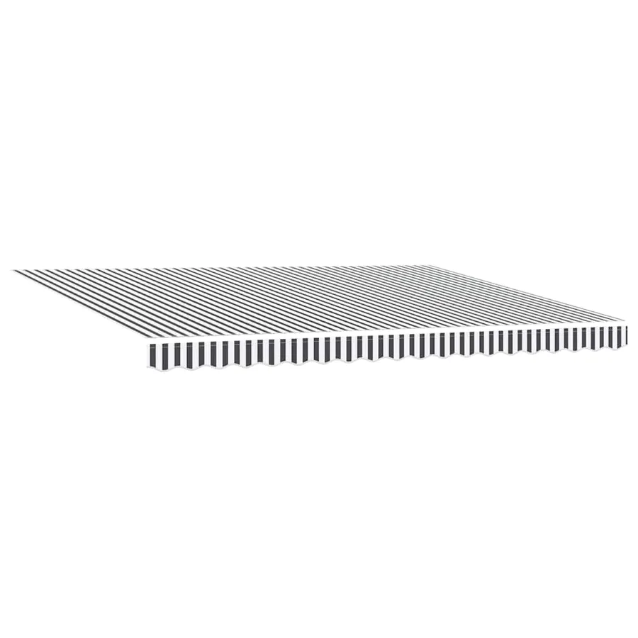 Auvent rétractable automatique anthracite et blanc 450x300 cm - 4