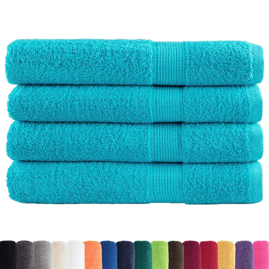 Serviettes de qualité supérieure SOLUND 4 pcs turquoise - 2
