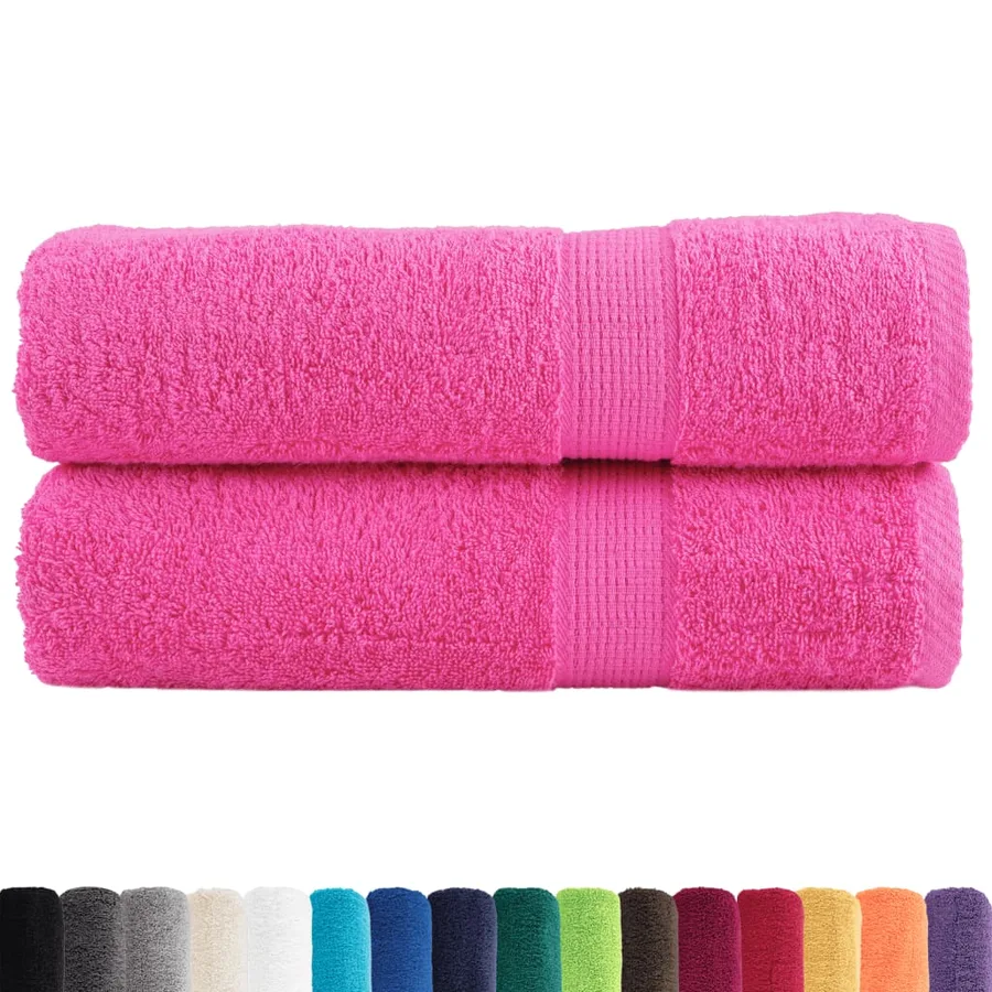Serviettes de bain de qualité supérieure SOLUND 2 pcs 600g/m² - 2