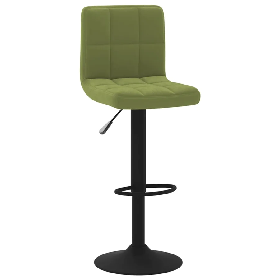 Tabouret de bar Vert clair Velours - 2