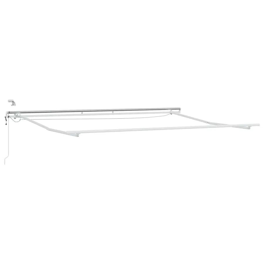 Auvent rétractable automatique avec LED marron 450x300 cm - 9