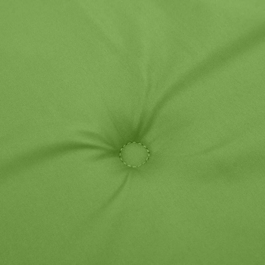 Coussin de banc de jardin vert mélangé 180x50x7 cm tissu - 6
