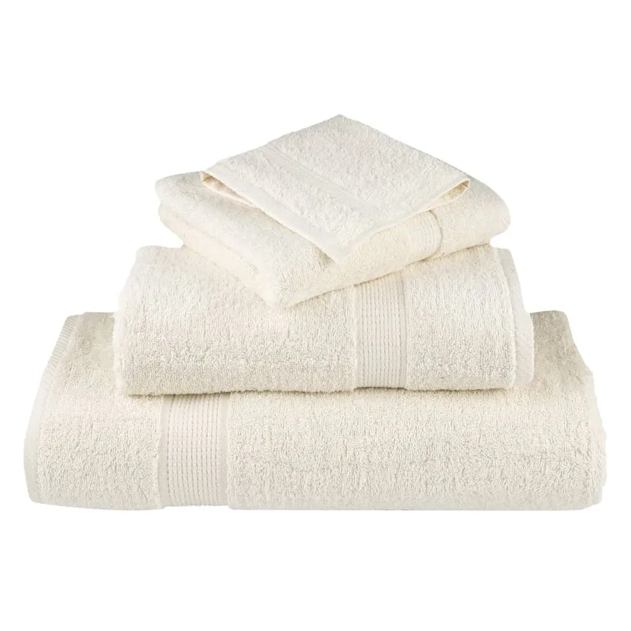 Ensemble de serviettes de qualité supérieure SOLUND 8 pcs crème - 4