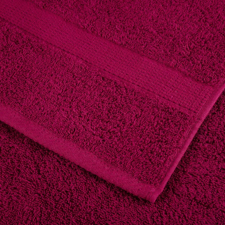 Serviettes de qualité supérieure SOLUND 10pcs bordeaux 600 g/m² - 6