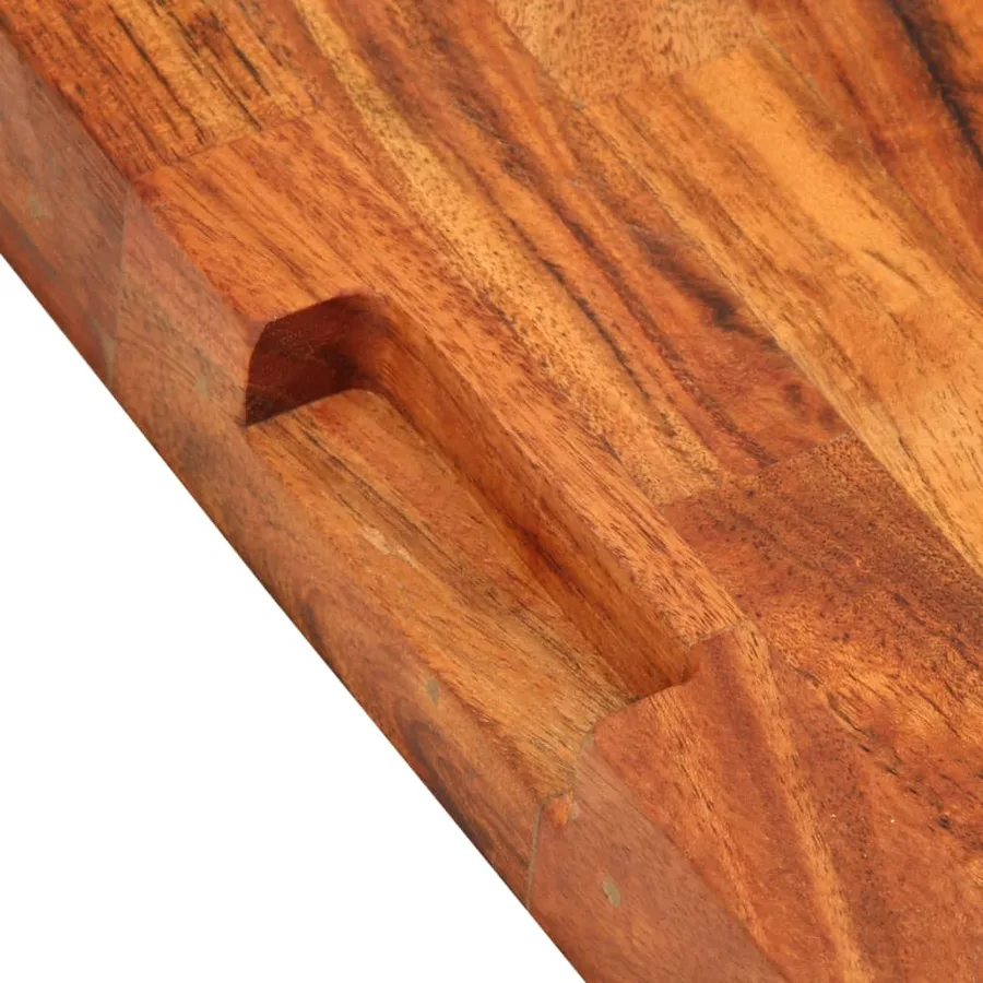 Planche à découper 42x30x4 cm bois d'acacia massif - 10