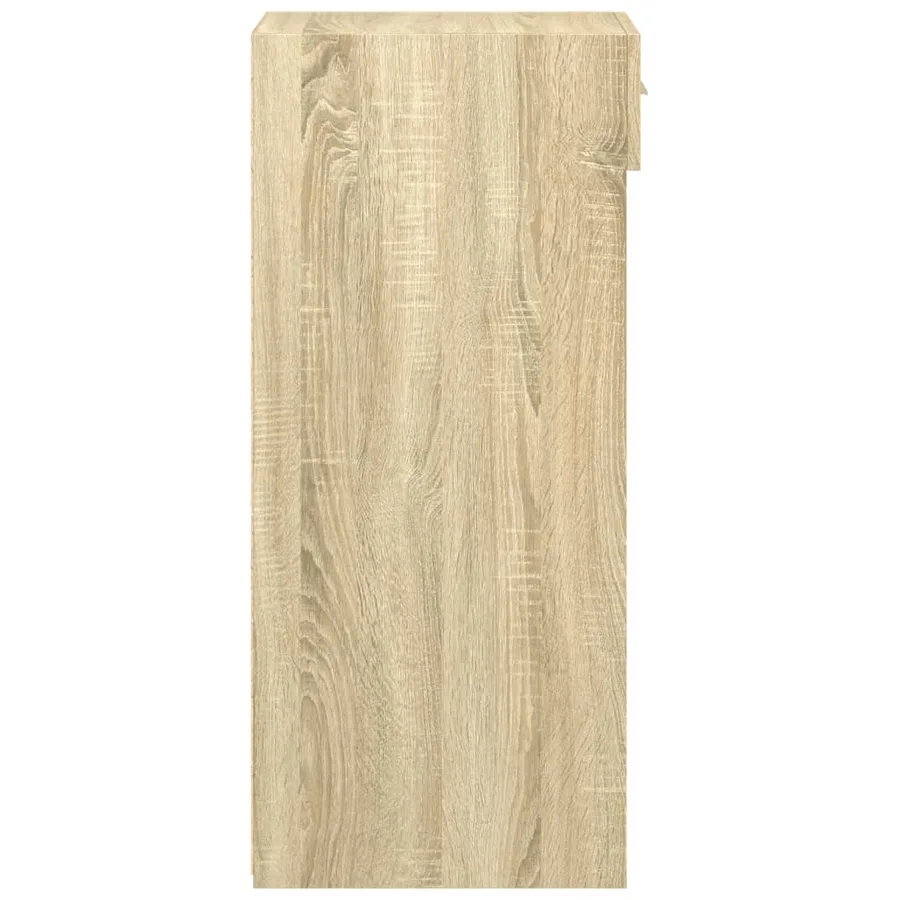 Buffet chêne sonoma 45x42,5x93 cm bois d'ingénierie - 5