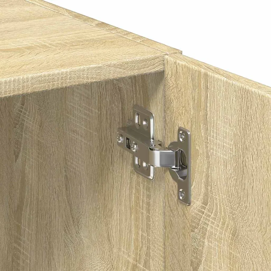 Armoire de rangement mince chêne sonoma 50x42,5x225 cm - 10