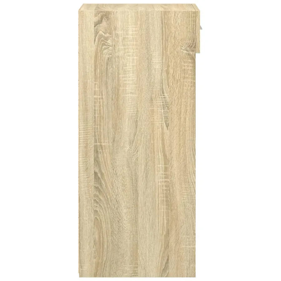 Buffet chêne sonoma 40x42,5x93 cm bois d'ingénierie - 5