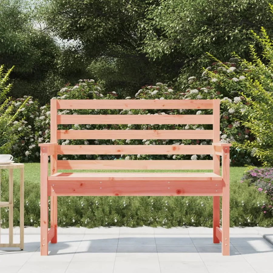 Banc de jardin 109x48x91,5 cm bois massif de douglas - 3