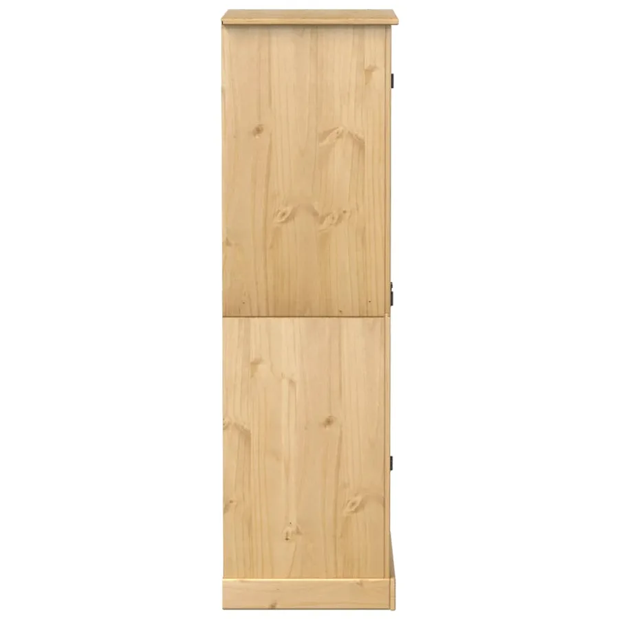 Garde-robe Corona 76x50x170 cm bois de pin massif - 5