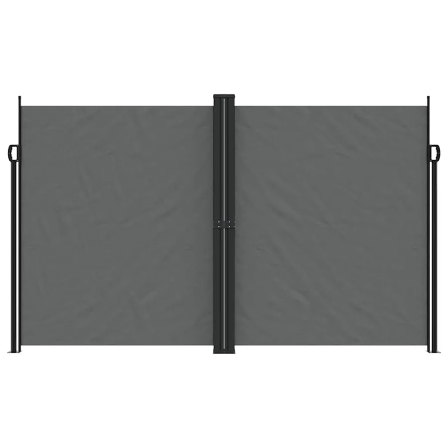 Auvent latéral rétractable anthracite 200x600 cm - 3